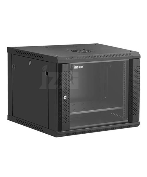 黑色豪華型9U掛墻機柜