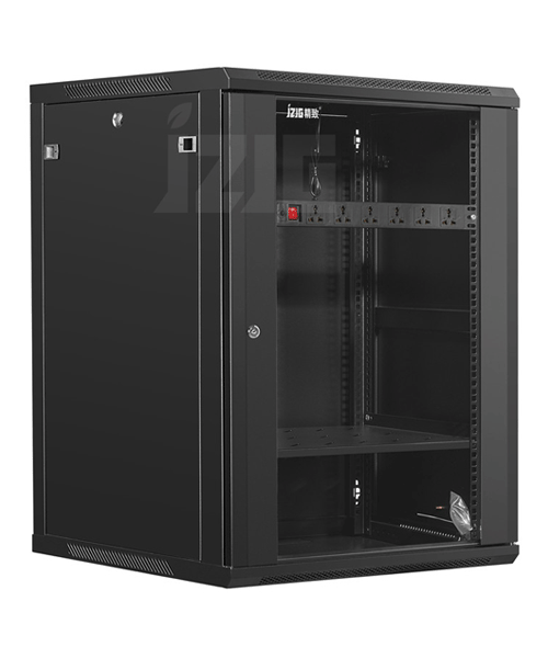 黑色15U墻掛式機(jī)柜