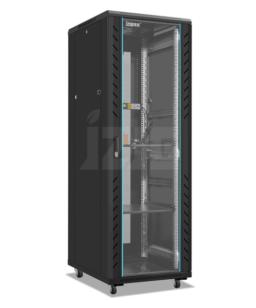 黑色玻璃門37U標(biāo)準(zhǔn)機(jī)柜