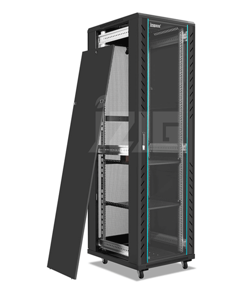 60寬加厚黑色47U網(wǎng)絡機柜