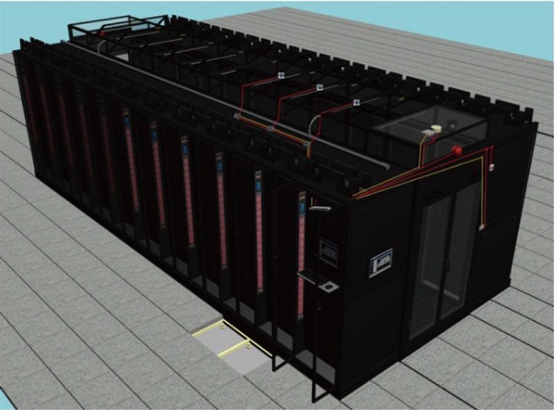 精致微模塊化冷通道機(jī)柜系統(tǒng)