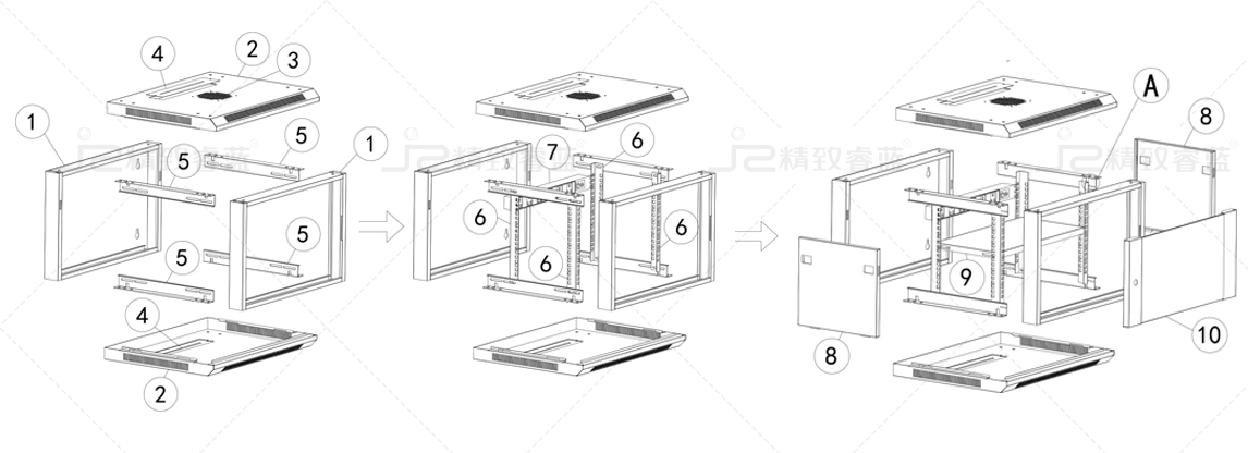 12掛墻機(jī)柜安裝圖